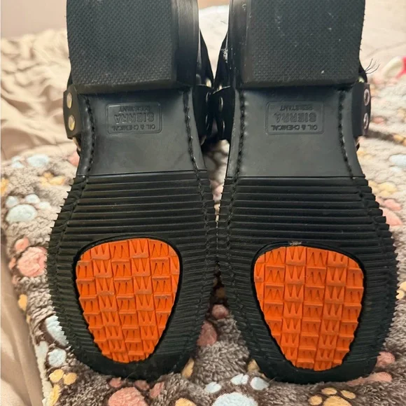 Double H Black Combat & Moto Boots - Picture 6 of 6